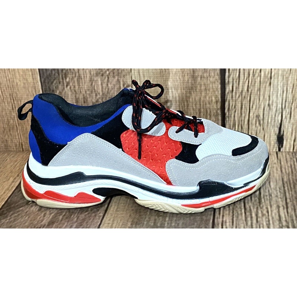 Women's Chunky Fashion Sneakers Size 40, Fits Like A Size 8